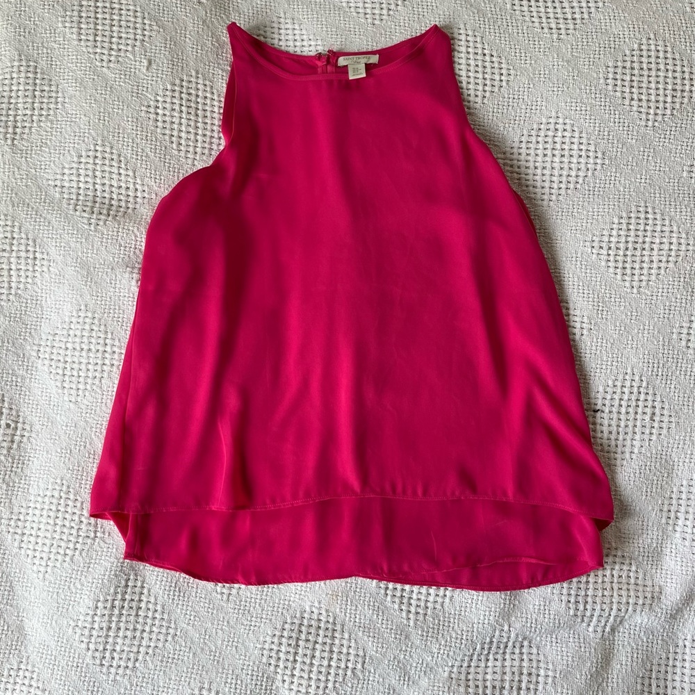 Hot pink blouse